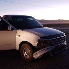 Accidente de tránsito en la carretera que conduce hacia el municipio de Bachíniva