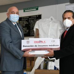 Entrega “Chihuahuenses en apoyo” insumos médicos para atención del Covid-19 en Cuauhtémoc y Delicias