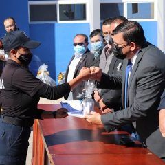 Incorpora gobierno municipal de Cuauhtémoc, equipo, uniformes y nuevos elementos a las filas de seguridad pública