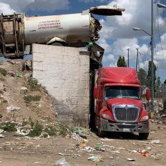 Centro de transferencia, disponible para recibir basura electrónica