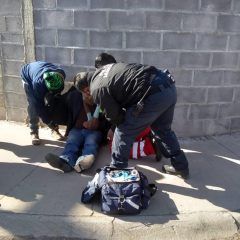 Accidente de tránsito con lesionados en el fraccionamiento Mirador