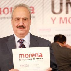 Se registra Rafael Espino como precandidato a la gubernatura