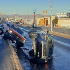 Accidente de tránsito en la colonia Progreso