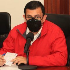 Alcalde de Cuauhtémoc signa contrato con gobierno federal para recibir 8 patrullas de policía municipal