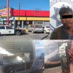 Persona detenida por intento de robo a vehículo