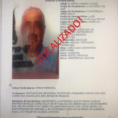 Reporte de posible hecho de secuestro