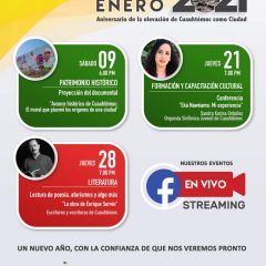 Comienza 2021 el Instituto de Cultura de Cuauhtémoc con interesante cartelera mensual