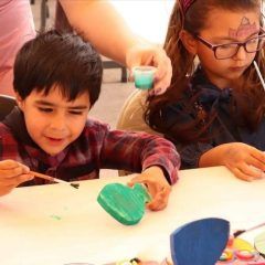 Invita DIF Cuauhtémoc a clases de pintura en centro recreativo de colonia Emiliano Zapata