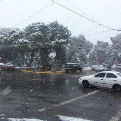 Solicita municipio de Cuauhtémoc declaratoria de emergencia por nevada