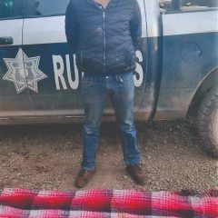 Elementos de la SSPE detienen en La Norteña a persona en posesión de arma de fuego