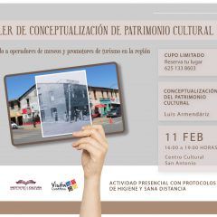 Impartirá el instituto de cultura un taller de conceptualización de patrimonio