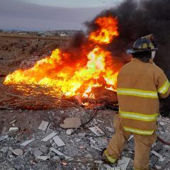 Se incendia basurero clandestino