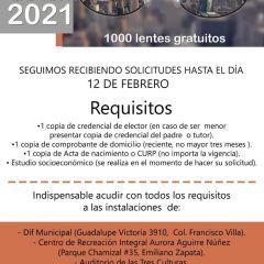 Habilita DIF municipal de Cuauhtémoc el auditorio para solicitud de lentes gratuitos