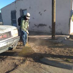 Realiza servicios públicos limpieza general en colonias Reforma, República y Ampliación República