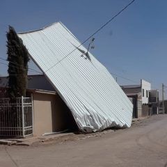 Daños ocasionados por el viento