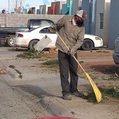 Da servicios públicos de Cuauhtémoc mantenimiento correctivo en colonias y boulevard Fernando Baeza
