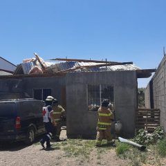 Reporte de daños en vivienda por ráfagas de viento