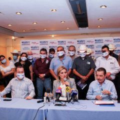 Luchará Maru por la unidad sin divisiones en el estado con resultados: exalcaldes