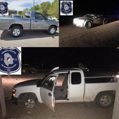 Asegura AEI tres vehículos; dos con reporte de robo