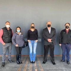 Constatan instituto de cultura de Cuauhtémoc y directora general de FECHAC avances del museo de la ciudad