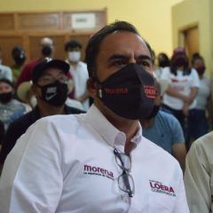 Escucha Juan Carlos Loera a exmineros en Santa Bárbara