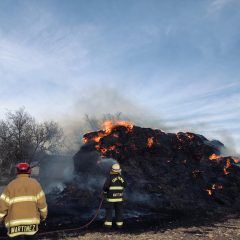 Incendio de 540 pacas de pastura, perdida de hasta 130 mil pesos