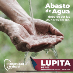 Invertirá Lupita Pérez más de 46 MDP al año para resolver el desabasto de agua en Cuauhtémoc