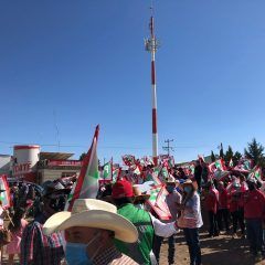 Dos mil personas recorren colonias de Cuauhtémoc en apoyo al candidato del PRI