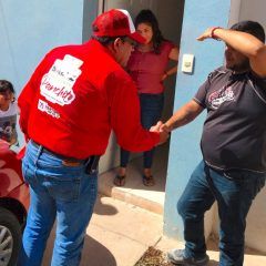 Un mejor Cuauhtémoc con gobierno cercano a la población, ofrece Panchito Sáenz en la Ciudadela