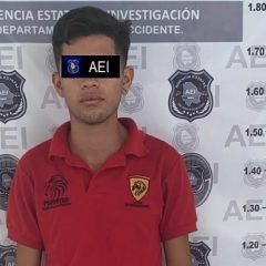 Detiene AEI a hombre con vehículo  de procedencia extranjera