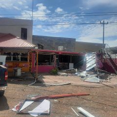 Tres personas lesionadas en explosión