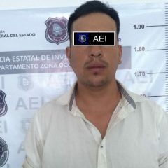 Detiene AEI ZO en Sonora a presunto homicida
