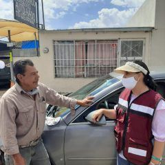 Aumentará la seguridad y abasto de agua potable en la Reforma: Lupita Pérez en su visita por la colonia
