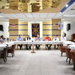 Panchito Sáenz ante club rotario: optimizar presupuesto con reducción de costo operativo