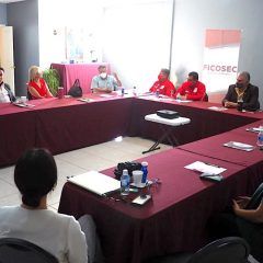 Panchito Sáenz asume y firma compromisos con FICOSEC en materia de seguridad