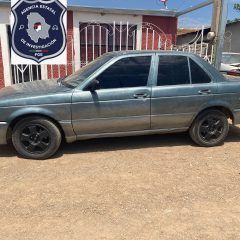 Asegura AEI vehículo con reporte de robo