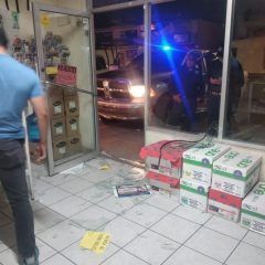 Daños y robo en una imprenta.