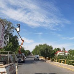 Avanza gobierno municipal de Cuauhtémoc instalación de mil 646 luminarias «LED» en alumbrado publico.