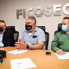 Firman Presidencia Municipal y FICOSEC convenio para concluir certificación de seguridad pública