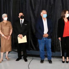 Con entrega de medallas al mérito cultural a Pedro Castro, inaugura gobierno municipal al XXVIII Festival de las 3 Culturas