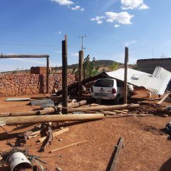 Reporte de daños por ráfagas de viento