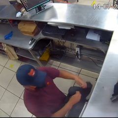 Robo a mano armada en Rayón Burger