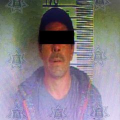 Detiene policía municipal a una persona por violencia contra la mujer