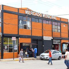 Continúa gobierno municipal de Cuauhtémoc con la remodelación del mercado municipal.