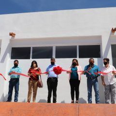 Inaugura gobierno municipal de Cuauhtémoc cafetería en COBACH 14.