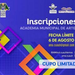 Invita academia municipal de artes de Cuauhtémoc a cursos.