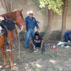 DSPM confirma que el hombre sin vida es el comandante Eleazar Alvarado, además una mujer herida que iba en el auto.
