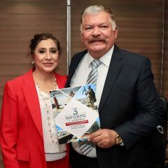 Presentó Dr. Romeo morales tercer informe de gobierno.