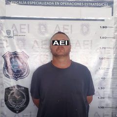 Captura Fiscalía a residente de Cuauhtémoc que es reclamado por la DEA por delincuencia organizada.