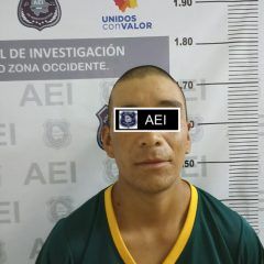 Cumplimenta AEI aprehensión por el delito de robo de vehículo.